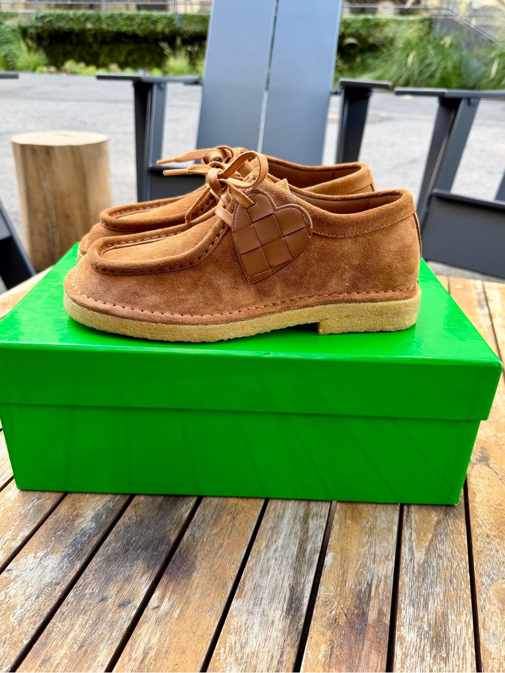 Bottega Veneta Daddy Derby Wallabee Booties-Brand New-Size 37.5